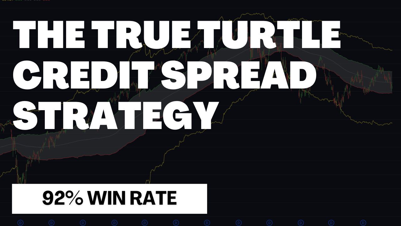 Credit Spreads Turtle Strategy – 92% Win Rate