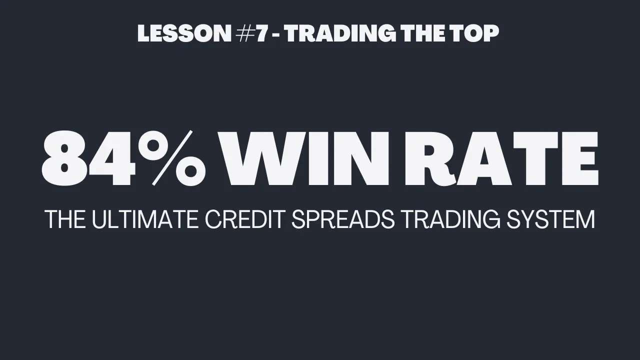 Predicting Tops with Credit Spreads | Credit Spreads Course