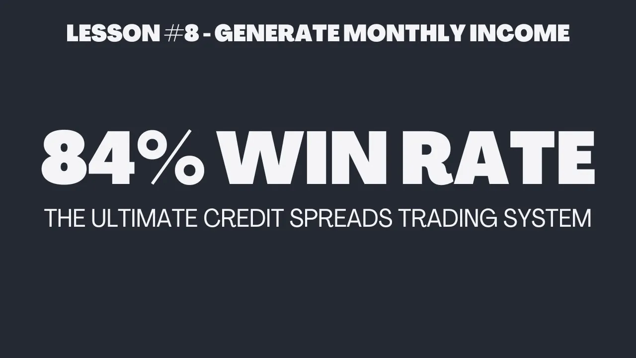 50% Annual Gains with Trade Algo | Credit Spreads Course